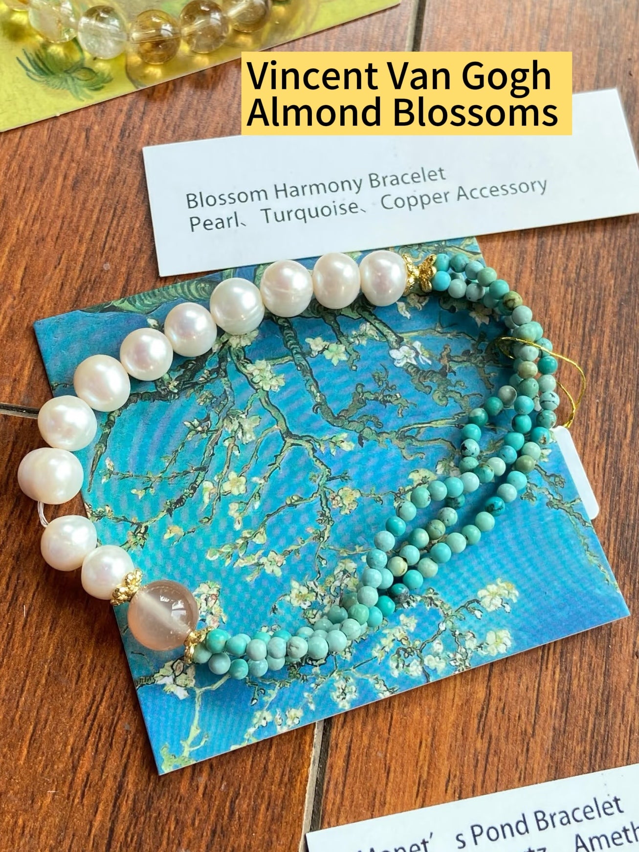Art-Inspired Bracelet Blind Box | Van Gogh & Monet-Inspired Designs