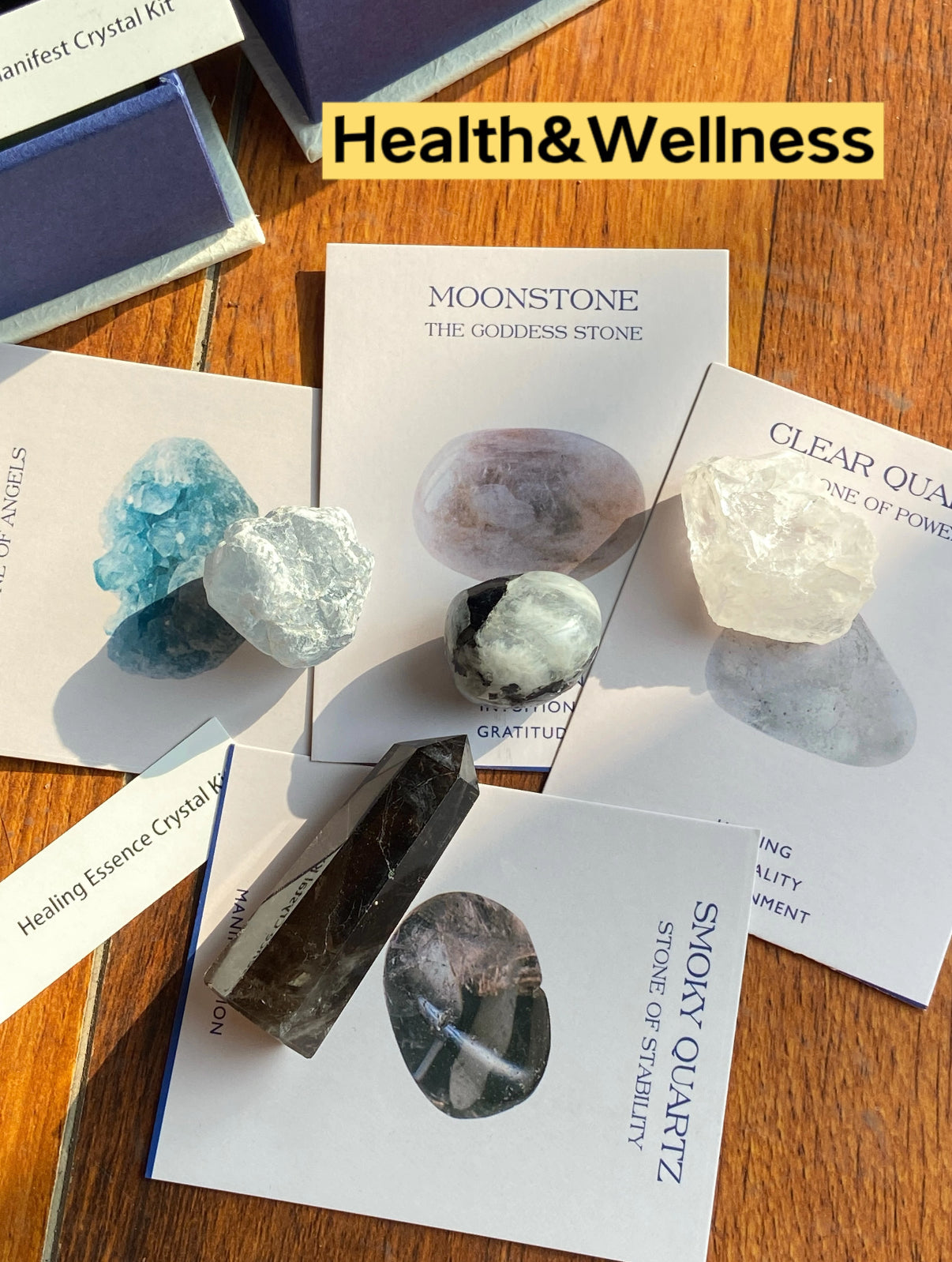 Healing Crystal Blind Box | 5 Themes for Mind, Body & Soul